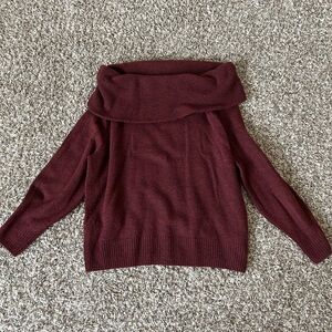 Off the shoulder sweater from H&M